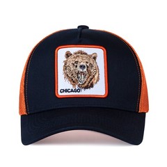 Chicago Bears Blue & Orange Adjustable Snapback Trucker Baseball Cap Hat