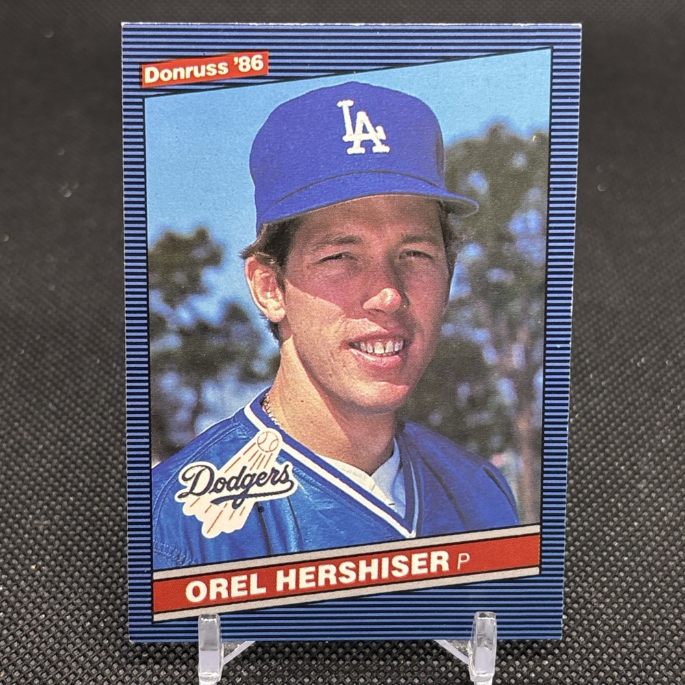 Orel Hershiser #226 1986 Donruss Los Angeles Dodgers
