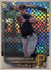 2025 Bowman Draft #BDC-102 Chrome X-Fractor Konnor Griffin