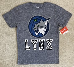 WNBA Minnesota Lynx Unisex Gray Show Heather T-Shirt Size M