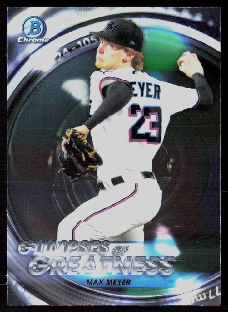 2020 Bowman Draft #GOG-MM Max Meyer Glimpses of Greatness