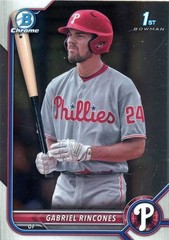 Gabriel Rincones – 2022 1st Bowman Draft Chrome #BDC-142 1st RC Phillies QTY‼️
