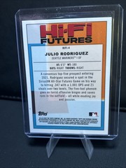 2022 Bowman Hi-Fi Futures Julio Rodriguez #HIFI-4 Pink Mojo Refractor /199 (RC)