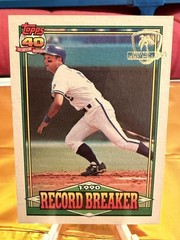 GEORGE BRETT 1991 TOPPS RECORDBREAKER DESERT SHIELD #2 RARE SET BREAK INVEST NOW