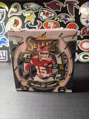 2025 Panini Select NFL Football Pink Mega Box Black/Red Prizm Factory Sealed
