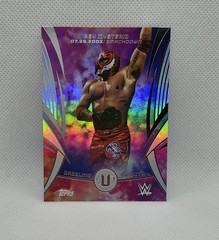 2025 Topps Universe WWE – Dazzling Debuts Rey Mysterio #DDE-16