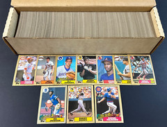 1987 Topps Baseball Complete Set #1-792 – Barry Bonds Palmeiro Larkin Rookie RC