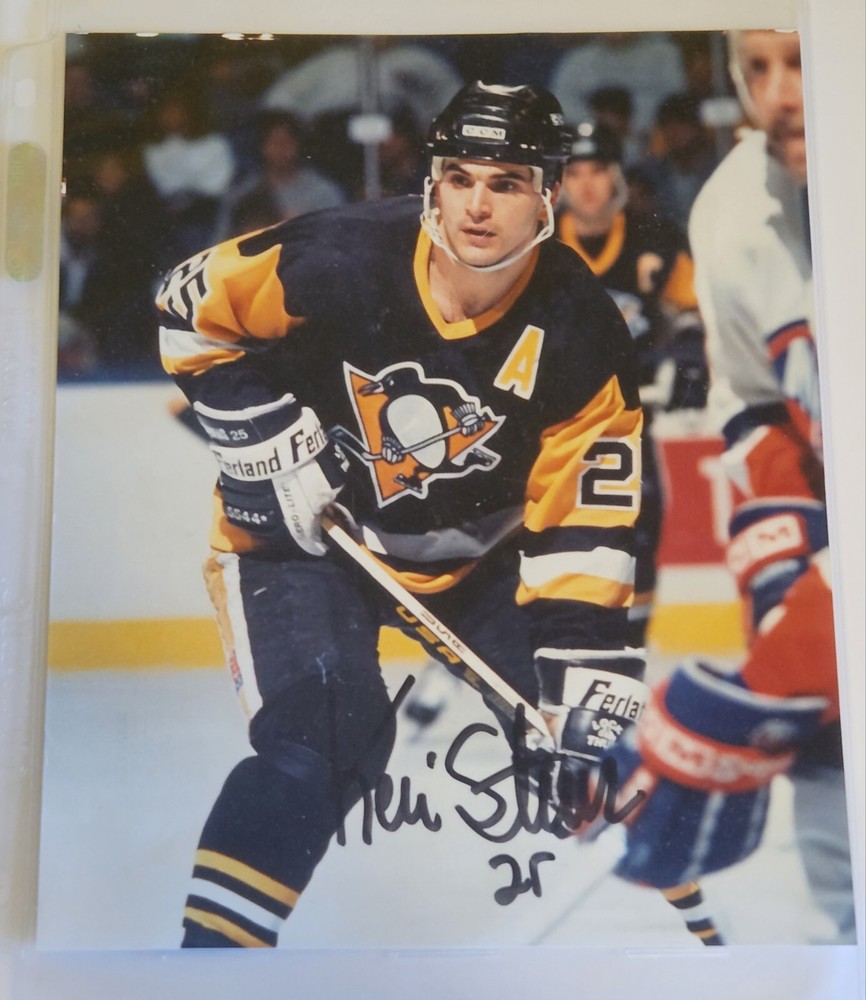 KEVIN STEVENS Signed Auto Autographed Pittsburgh Penguins 8X10 Photo