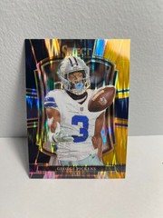 2025 Panini Select Football George Pickens Orange and Black Prizm #197 Premier