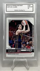 Caitlin Clark Graded Gem Mint 10 Rookie 2024-25 Panini Instant Historic Stats RC