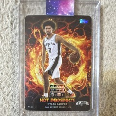 Topps Match Attax Hot Prospects Dylan Harper San Antonio Spurs Card HP-DH