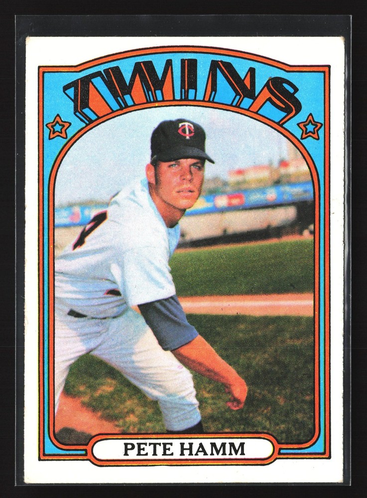 1972 Topps #501 Pete Hamm EX-NMT (b)