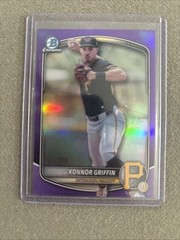 2025 Bowman Chrome Prospects Konnor Griffin #BCP-86 Purple Refractor /250 (RC)