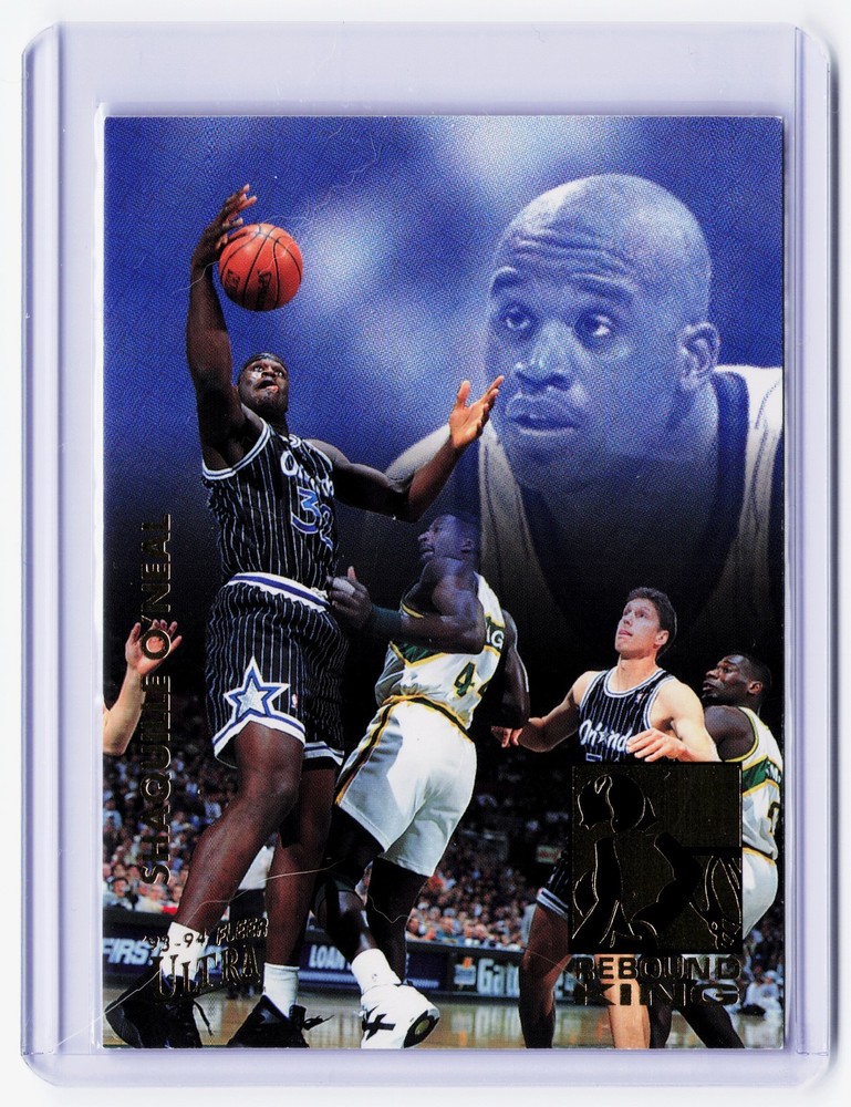 1993-94 Ultra #9 Shaquille O&rsquo;Neal Rebound Kings