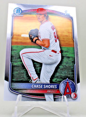 2025 Bowman Draft Chrome – Chase Shores #BDC-142 Angels