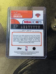 Topps Hoops #190 Jalen Brunson #/50