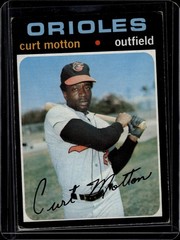 1971 Topps Baseball High Number #684 Curt Motton, Vg, Baltimore Orioles