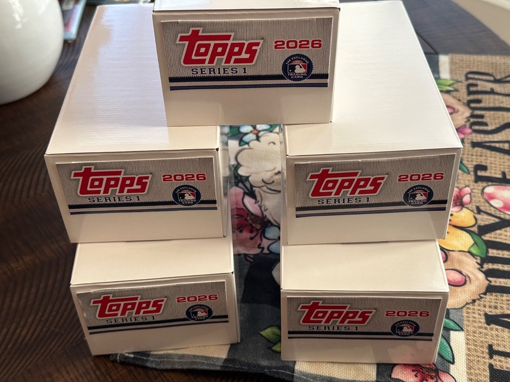 2026 Topps Series 1 baseball complete set BONUS serial numbered card inserted