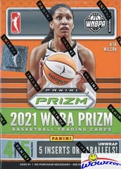 2021 Panini PRIZM WNBA Basketball EXCLUSIVE Factory Sealed Blaster Box!