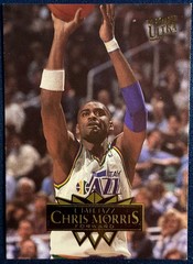1995-96 FLEER ULTRA #245 CHRIS MORRIS (UTAH JAZZ) BASKETBALL CARD