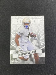 Jeremiyah Love Leaf Exclusive Legend RC Notre Dame 10 count lot