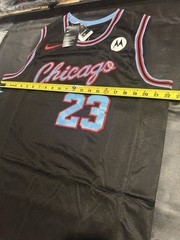 Michael Jordan Chicago Bulls Jersey City Edition Black XL