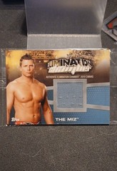 2010 Topps WWE – Elimination Chamber Mat Relics The Miz #EC-12 (MEM)