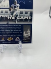 1998 Pinnacle Plus Troy Aikman PROMO A Piece of the Game #6 of 10