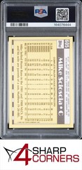 1990 TOPPS TIFFANY #605 MIKE SCIOSCIA DODGERS PSA 10
