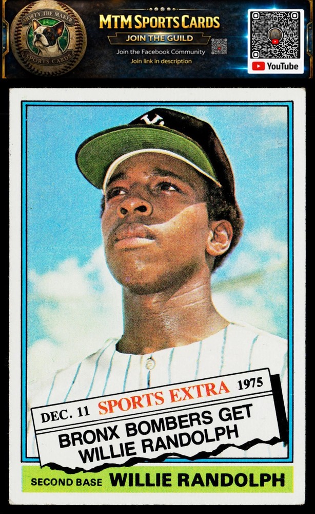 1976 Topps #592T Willie Randolph Traded