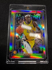 2025-26 Topps Chrome #1 Pascal Siakam Red White and Blue Refractor