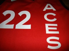 Youth Nike A&rsquo;ja Wilson #22 WNBA Las Vegas Aces Rebel Edition Victory Jersey $90