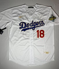 Los Angeles Dodgers Yoshinobu Yamamoto #18 Japanese Spelling Kanji Gold Jersey