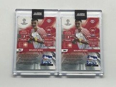 BENJAMIN SESKO Lot /25 /75 RB Leipzig TOPPS Total Football 2023-24