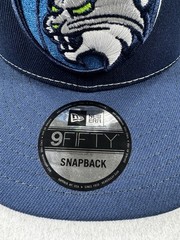 New Era Minnesota Lynx WNBA 9FIFTY Snapback Hat Navy Cream OSFM