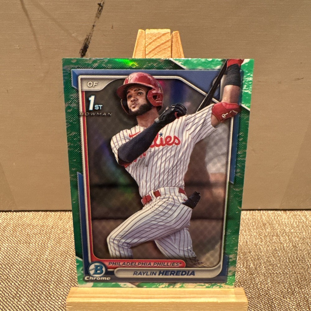 2024 Bowman Chrome 1st Green Lunar Raylin Heredia #BCP-146