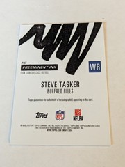 2025 Topps Chrome Steve Tasker Preeminent auto /25