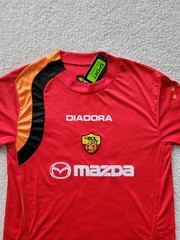 Francesco Totti #10 AS Roma New Men’s Retro Vintage Home Red Soccer Jersey – L