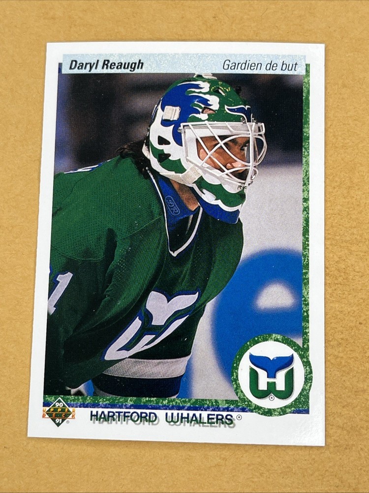 1990-91 Upper Deck French #541 Daryl Reaugh Hartford Whalers