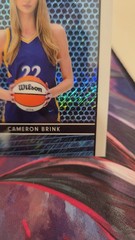 2024 Leaf Collective Cameron Brink Promo LB-2 Light Blue Shimmer LA Sparks