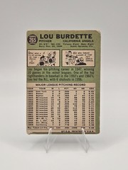 1967 Topps #265 Lew Burdette California Angels