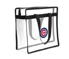 Chicago Cubs Clear Stadium Approved Tote Bag Fanatics 12 X 12 X 6 NWT MLB