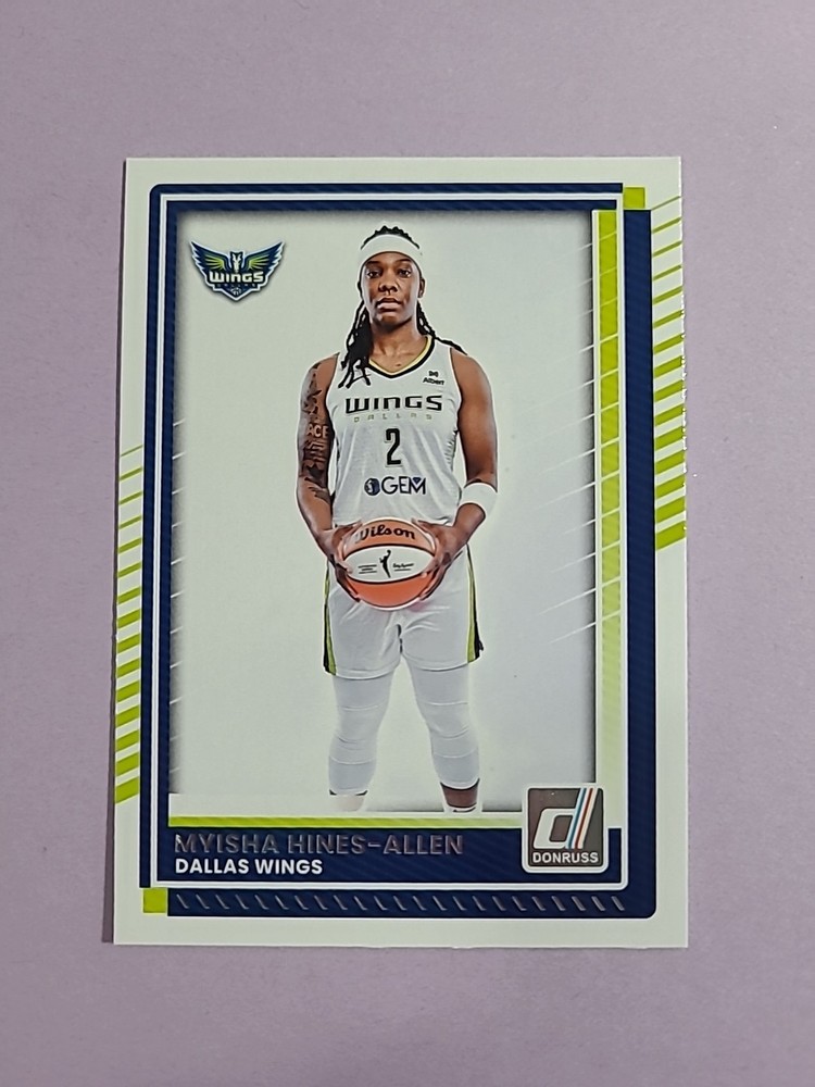 Myisha Hines-Allen 2025 Panini Donruss WNBA Basketball Card # 65 K1842
