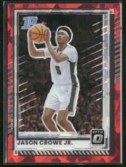 2025-26 Donruss #22 Jason Crowe Jr. Optic Red Cracked Ice