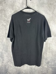VTG Y2K WWF DWAYNE THE ROCK JOHNSON PORTRAIT TSHIRT WRESTLING L WWF WWE 2000