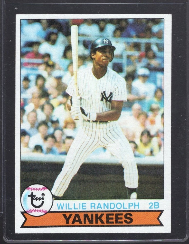 1979 Topps #250 Willie Randolph Near Mint , Free Shipping