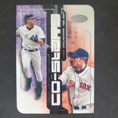 2002 Fleer Hot Prospects Co-Stars Derek Jeter Nomar Garciaparra #2CS HOF