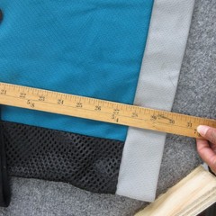 San Jose Sharks Hockey Jersey Mens Medium Teal Blue NHL Koho Air Knit Canada