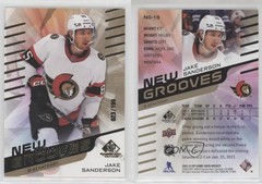 2022 SP Game Used Edition New Grooves Gold 23/199 Jake Sanderson Rookie RC 6o3