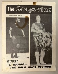 Lot of 5 VTG « The Grapevine » Florida Wrestling Prog. Vol VIII 6-10 CWF Freebirds